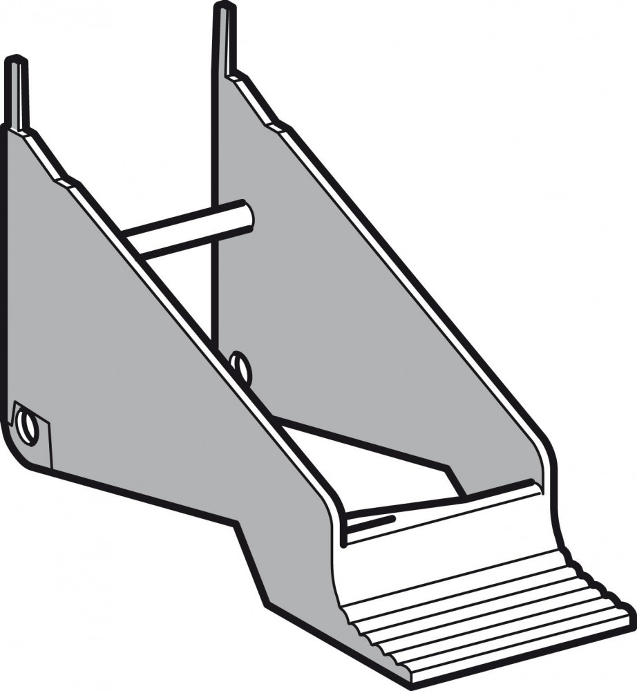 ПЛАСТИКОВАЯ СКОБА-ДЕРЖАТЕЛЬ RSZR215