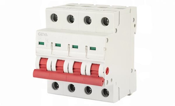 Выключатель нагрузки GYH8-4P-125, 4P, 125A, 4M