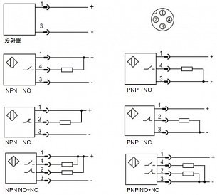 LANBAO PTF-TM10D-E2 Оптический датчик NEW