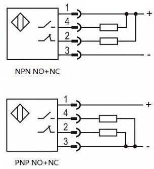 LANBAO PTL-PM12DNR-D оптический датчик 88x76x65мм NPN NO+NC Sn=12м (R-тип) клеммы