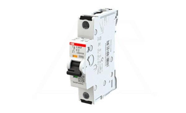 Авт. выключатель S301P-C2, 1P C 2A Icu=100kA 1M