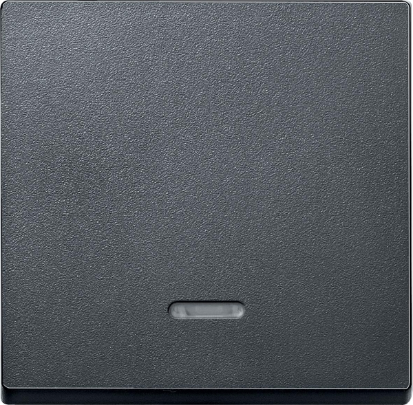 MERTEN КЛАВИША с окошком д/световой индикации, АНТРАЦИТ, SM