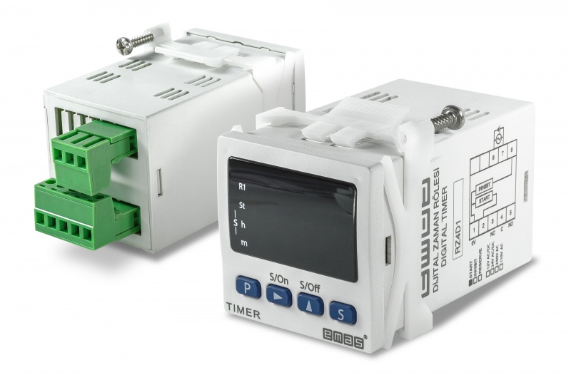 Реле времени цифровое (0.1 сек - 99 час. 59 мин.), 1ПК, 24В AC/DC