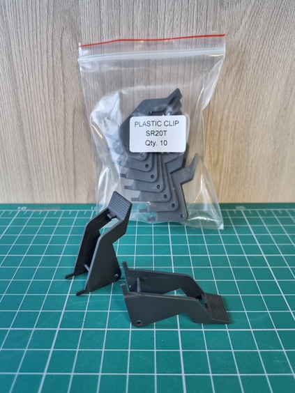 Фиксатор SR20T, пластик, черный, с функцией выталкивания, для SRU*, SRC*-ST