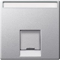 MERTEN ЦЕНТР.ПЛАТА для розетки SE RJ45 1пост, АЛЮМИНИЙ, SM