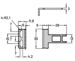 LANBAO ZJP-K2 Ключ для замков безопасности