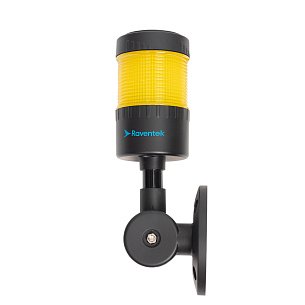 RAVENTEK PVO1-124B-Y световая колонна ?64мм без зуммера 1 цвет желтый IP65