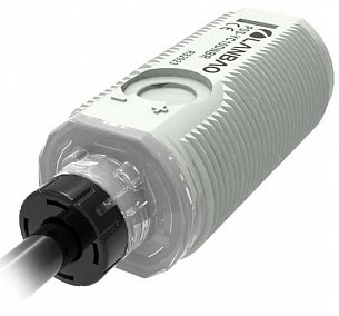 LANBAO PSS-YC10DNBR Датчик диффузного отражения с подавлением заднего фона 10 см (ненастраиваемое), красный светодиод (660нм), NPN, NO/NC, 10…30 DC, цилиндрический, кабель 2 м, IP 67