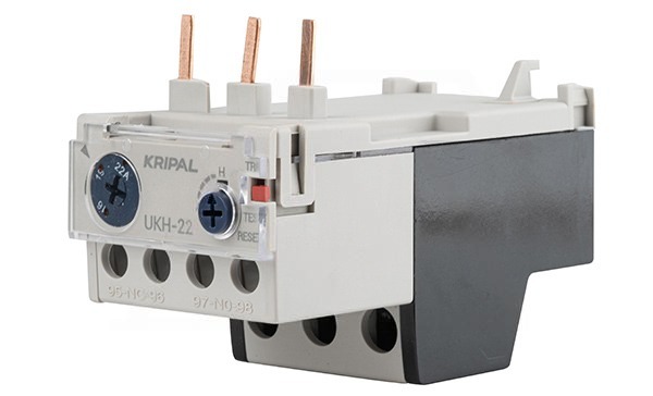 Реле тепловой перегрузки UKH-22, It=16_22A, 1NO+1NC, CLASS 10A, прямой монтаж для UKC(D)-9_25