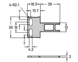 LANBAO ZJP-K1 ключ для замков безопасности