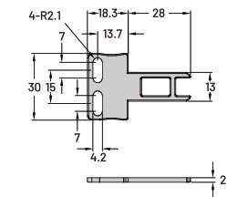 LANBAO ZJP-K1 ключ для замков безопасности