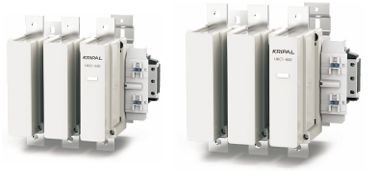 Контактор UKC1-800-22-230AC, 3P, 800A(AC-3), 1600A(AC-1), 450kW(400VAC), Uк=220-240VAC, 2NO+2NC