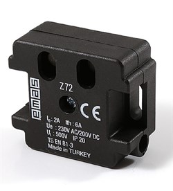 Контакт дверей лифта (розетка с двойным входом)