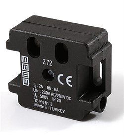 Контакт дверей лифта (розетка с двойным входом)