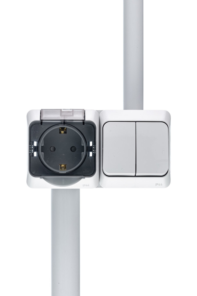 MULTISET Кабель-канал арочный 30х13, 2м СЕРЫЙ