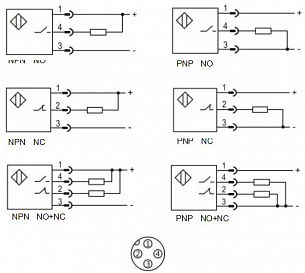 Оптический датчик LANBAO PTF-DM5DNC-E2