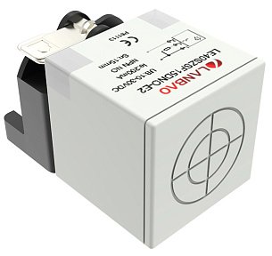 LANBAO LE40SZSF15DNR-E2 индуктивный датчик 40x40x66 NPN NO/NC Sn=15мм разъем M12