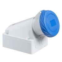 НАСТЕН РОЗЕТКА ВИНТ 16А 2P+E IP67 220В