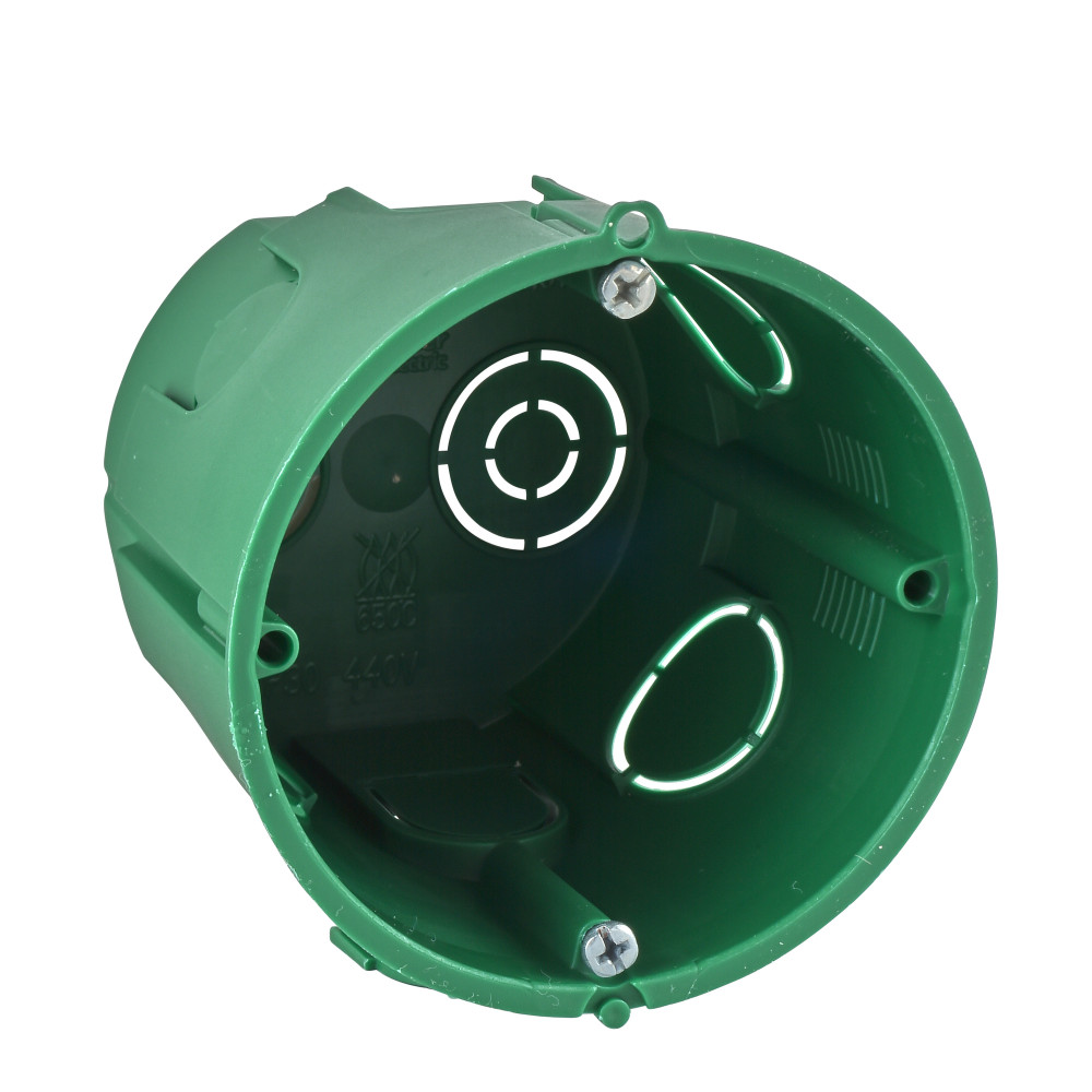 MULTIBOX Коробка установочная для сплошных стен D65x60 мм, под коронку D68 мм (со стикером)