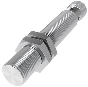 LANBAO LR12XCF02LUM-E2 Индуктивный датчик 2 мм, цилиндрический, заподлицо, 15…30 DC, 0…10 V, никелированная латунь, разъем M12, IP67