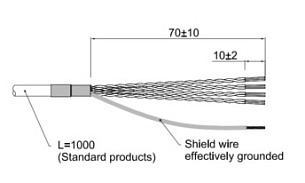 LANBAO ENI38S6-6E5000H-T2 энкодер ?38 сплошной вал 6мм 5000имп/об HTL/PUSH PULL 8-30DC кабель 2м