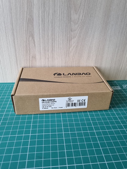 LANBAO PR18-BC10DPR оптический датчик M18 PNP NO+NC Sn=100мм (D-тип) кабель 2м