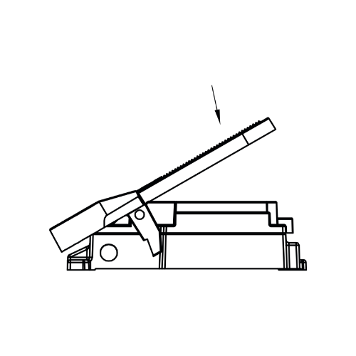 Педаль ножная тип FPW