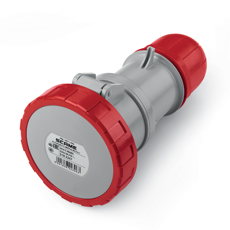 Разъем пром. силовой CEE кабельный, гнездо, 32A, 3P+N+E 6h, 346_415VAC 50/60Hz, IP66/IP67/IP69, серия OPTIMA