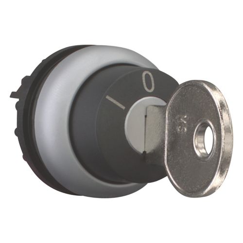 Переключатель с ключом I-0-II (40o, с возвратом в 0, ключ выним. в 0) Titan M22-WS3, IP66