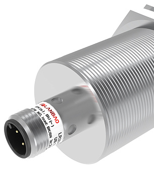 LANBAO LR30XCF10DPOQ-E2 индуктивный датчик M30х73мм,цельнометаллический,PNP, NO, Sn=10мм, разъем M12