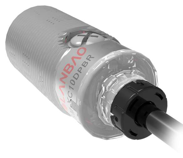 LANBAO PSM-BC10DPB оптический датчик M18 PNP NO/NC Sn=100мм (D-тип) кабель 2м