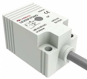 LANBAO LE25SN10DLO Индуктивный датчик 2-х проводный DC NO Sn=10 мм Кабель 2м