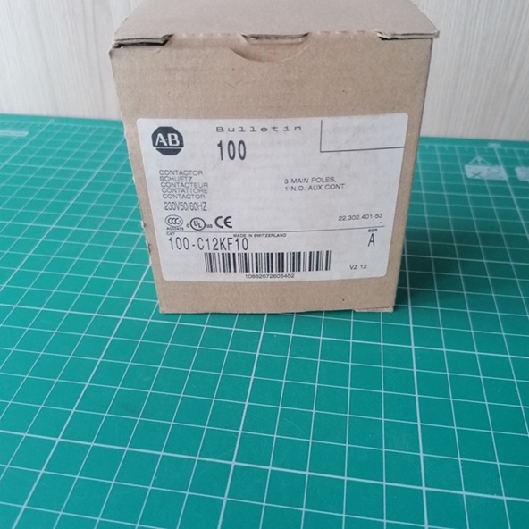 Контактор 100C12KF10 5,5кВт АС-3 100-С12* катушка 230V AC