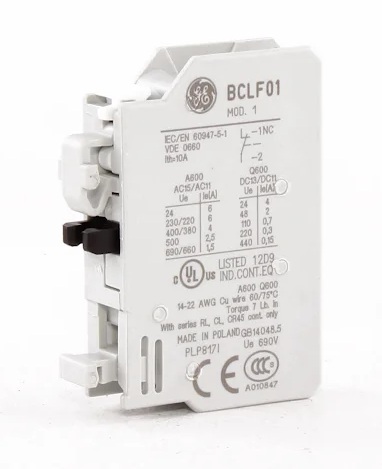 Доп. контакт фронтальный BCLF01 1NC