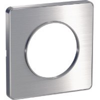 ODACE РАМКА 1-пост., для мех-ма цв. алюм., ПОЛИР. АЛЮМИНИЙ