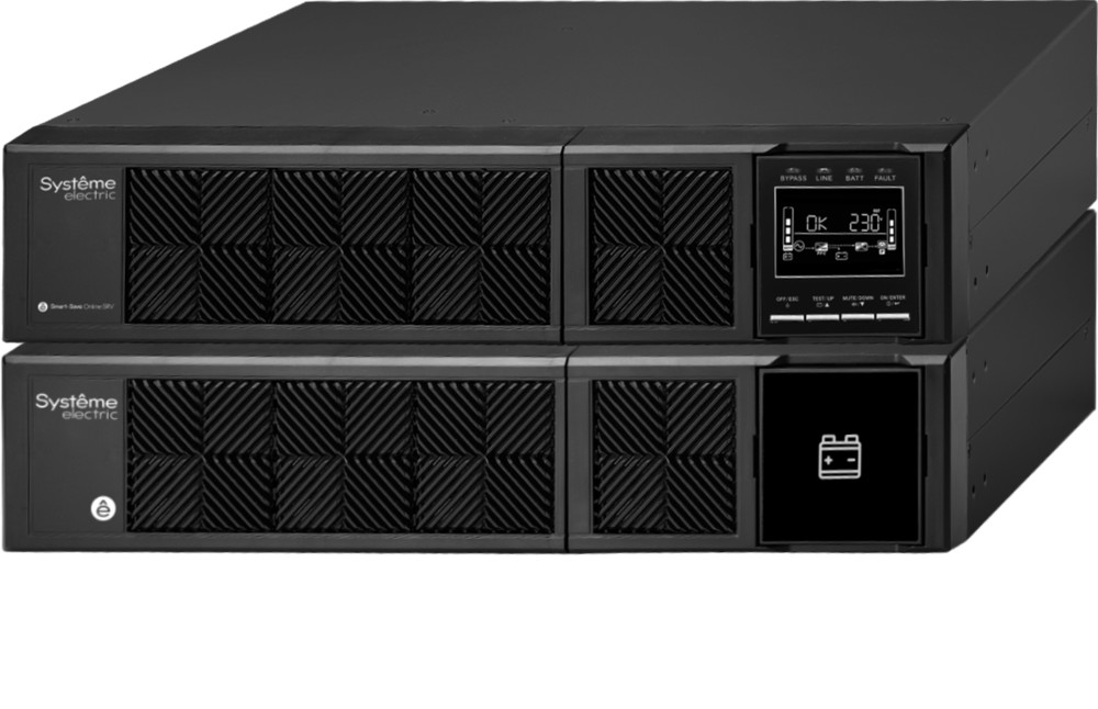 ИБП Smart-Save Online SRV Systeme Electric 6КВА XL RT 4U 1:1 клеммы SmSlot 2кор
