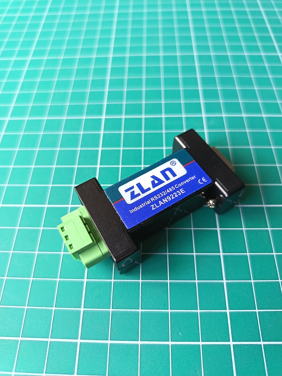 Пассивный преобразователь интерфейсов ZLAN9223E, RS-232 в RS-485