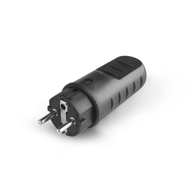 Вилка кабельная 16A, SCHUKO/FR 2P+E, 200_250VAC 50/60Hz, IP44, серия QUICK