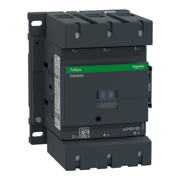 КОНТАКТОР D 3Р,115 A,НО+НЗ,24V 50/60 ГЦ,ЗАЖИМ ПОД ВИНТ,