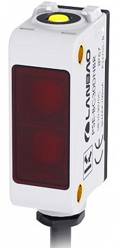 LANBAO PSE-BC10DPB оптический датчик 32,5x20x12мм PNP NO/NC Sn=100мм (D-тип) кабель 2м