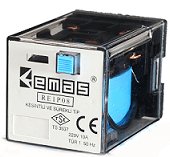 Реле на 8 выводов 12 В DС (2 переключающих контакта)