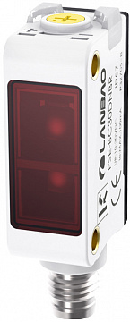 LANBAO PSE-YC5DPOR-E3 оптический датчик 32,5x20x10,6мм PNP на свет (D-тип) BGS Sn=50мм разъем M8