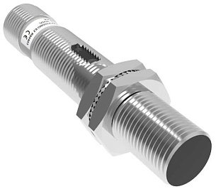 LANBAO PR12-TM5DNR-E2 Оптический датчик 5 м, инфракрасный свет светодиод (880нм), NPN, NO+NC, 10…30 DC, никелированная латунь, цилиндрический, разъем M12, IP67