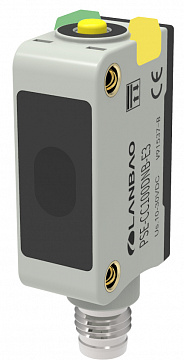 LANBAO PSE-CC100DPB-E3 оптический датчик 32,5x20x10,6мм PNP NO/NC (D-тип TOF) Sn=1000мм, разъем M8