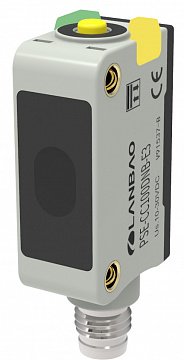 LANBAO PSE-CC100DPB-E3 оптический датчик 32,5x20x10,6мм PNP NO/NC (D-тип TOF) Sn=1000мм, разъем M8