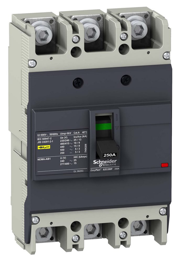 3П3Т АВТОМАТИЧЕСКИЙ ВЫКЛЮЧАТЕЛЬ EZC250F 18KA/400В 100 A