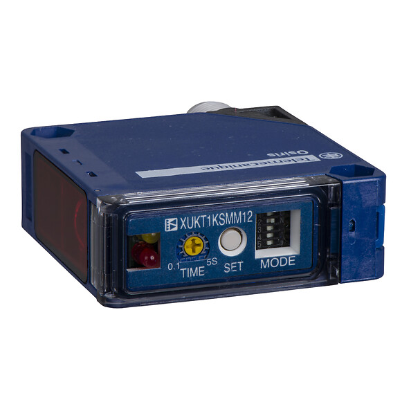 ФОТОЭЛЕКТРИЧЕСКИЙ ДАТЧИК XUKT1KSMM12, XUKT, reflex, Sn 1.5 m, 12...24 VDC, M12