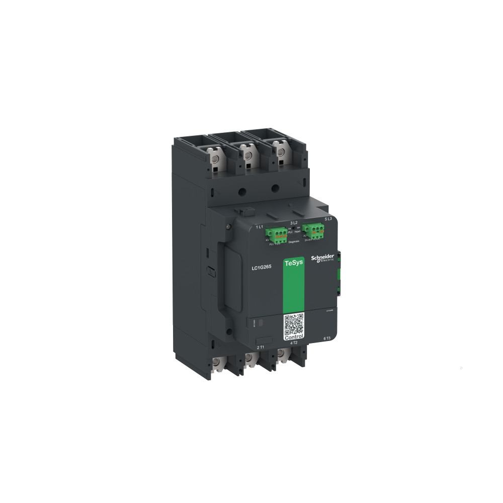 Контактор TeSys LC1G 330A 440В 3P AC3 Advanced 200-500В КАТУШКА AC-DC
