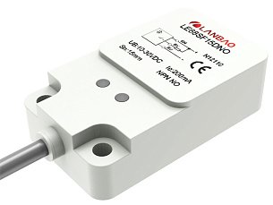 LANBAO LE68SF15DLO индуктивный датчик 40x20x68мм 2-х проводный NO Sn=15мм кабель 2м