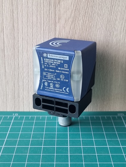 ИНДУКТИВНЫЙ ДАТЧИК, 20 ММ, КУБИЧЕСКОЙ ФОРМЫ, 12…48 VDC, М12, PNP